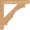 Ekena Millwork Balboa Craftsman Smooth Bracket, Western Red Cedar, 3 1/2"W x 28"D x 28"H BKT04X28X28BOA04SWR - alternate 2